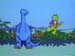 Diplodocus took just one step, and make the forest shake!