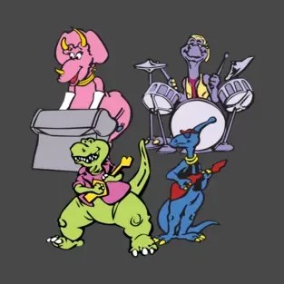 The Mesozoic Band - Mesozoic Mind! T-shirt design